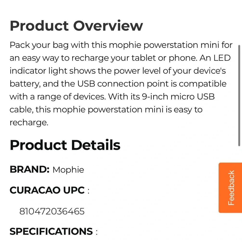Mophie Hot Pink Portable Charger